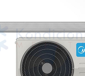 Midea BREEZELESS E MSC1BIU-09HRFN8-QRD1GW + MOX104-09HFN8-QRD6GW – bevėjis oras–oras šilumos siurblys